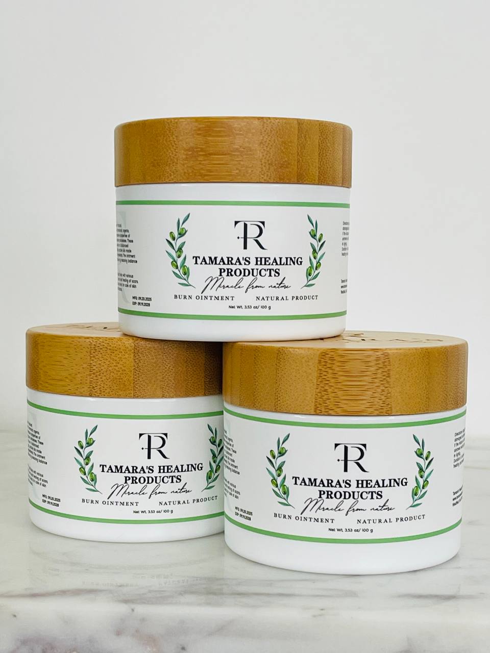 TAMARA'S HEALING PRODUCTS BURN OINTMENT 100 g