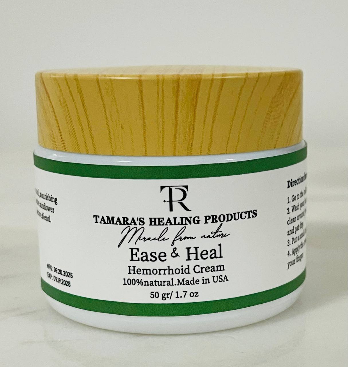 TAMARA'S EASE & HEAL HEMORRHOID CREAM